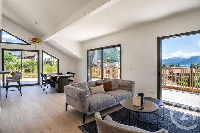 Appartement T4 à vendre - 4 pièces - 97.41 m2 - ANNECY LE VIEUX - 74 - RHONE-ALPES - Century 21 Cd Immo