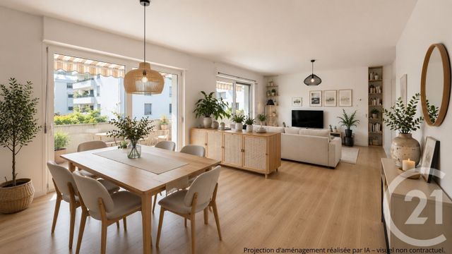 Appartement T4 à vendre - 4 pièces - 91.59 m2 - ANNECY - 74 - RHONE-ALPES - Century 21 Cd Immo