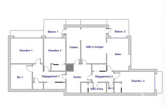 Appartement T5 à vendre - 5 pièces - 111.0 m2 - ANNECY - 74 - RHONE-ALPES - Century 21 Cd Immo