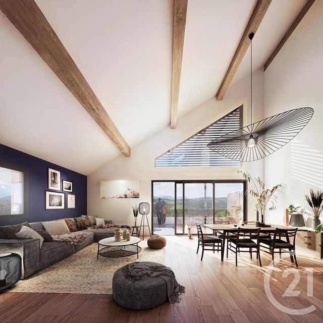 Appartement T3 à vendre - 3 pièces - 73.33 m2 - POISY - 74 - RHONE-ALPES - Century 21 Cd Immo