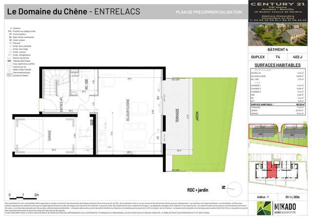 maison à vendre - 4 pièces - 88.29 m2 - ENTRELACS - 73 - RHONE-ALPES - Century 21 Cd Immo