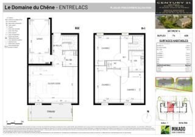 maison à vendre - 4 pièces - 88.29 m2 - ENTRELACS - 73 - RHONE-ALPES - Century 21 Cd Immo