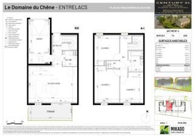 maison à vendre - 4 pièces - 88.29 m2 - ENTRELACS - 73 - RHONE-ALPES - Century 21 Cd Immo