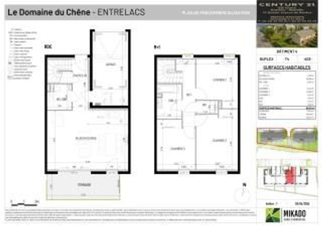maison à vendre - 4 pièces - 88.29 m2 - ENTRELACS - 73 - RHONE-ALPES - Century 21 Cd Immo
