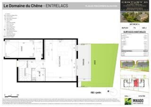 maison à vendre - 4 pièces - 88.29 m2 - ENTRELACS - 73 - RHONE-ALPES - Century 21 Cd Immo