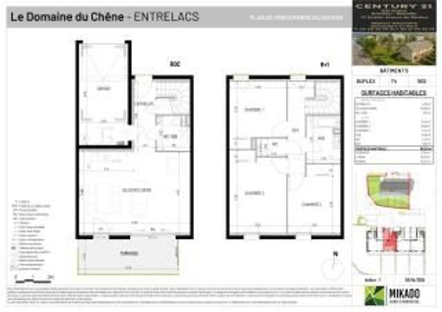 maison à vendre - 4 pièces - 88.29 m2 - ENTRELACS - 73 - RHONE-ALPES - Century 21 Cd Immo