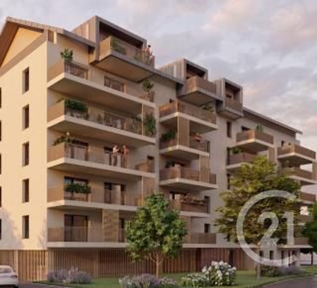 Appartement T3 à vendre - 3 pièces - 63.78 m2 - RUMILLY - 74 - RHONE-ALPES - Century 21 Cd Immo